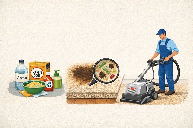 Homemade Carpet Cleaning Solutions for UK Homes